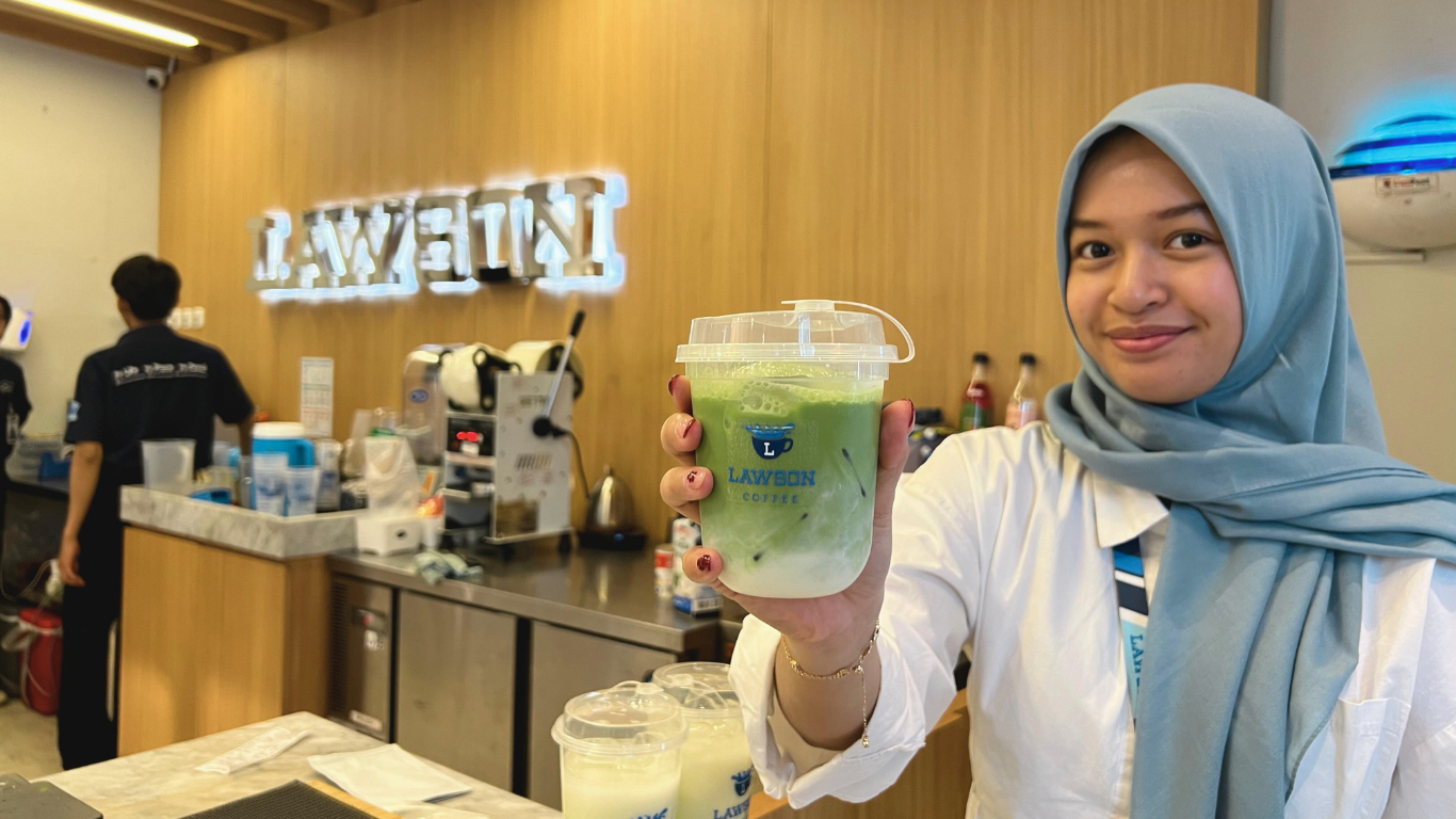 Lawson Buka Perdana di Purbalingga, Ada Promo Spesial Udon dan Lawson Coffee!